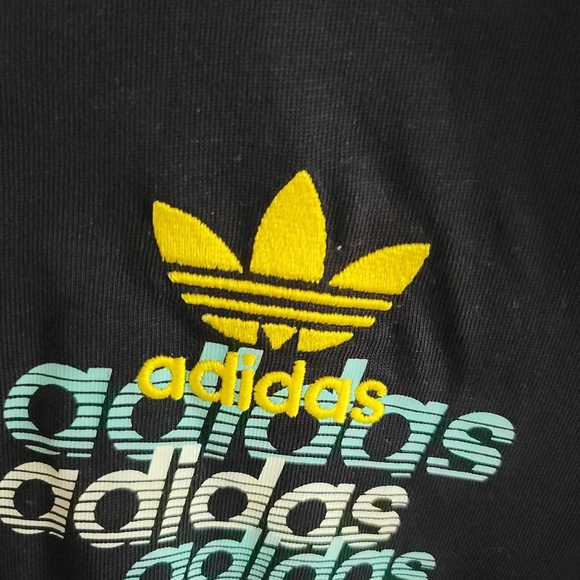 ADIDAS, Shattered Embroidered Mens T-Shirt, Black, Size Small,‎ NWT - Picture 5 of 7